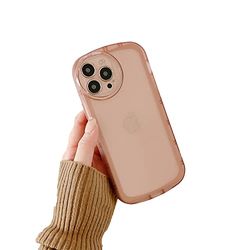 CLIPPER GUARDS designade för iPhone 14 Pro-fodral, [förbättrat kameraskydd], stötsäkert flytande silikongummi, mobiltelefonfodral för 14 Pro 6,1 tum (rosa)