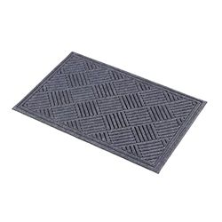 Notrax Mats for Professional Use 151S0046GY Diamond CTE barrier entrance mat with Aqua Dam, GREY