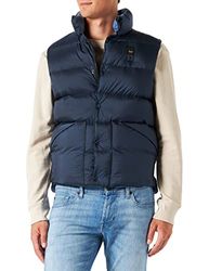 Blauer SMANICATI donsjack met vest, 888 blauw, S voor heren