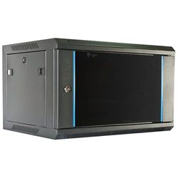 Armoire Murale 6U 19" 600 x 450, idéale pour Le Montage d'équipements de réseau et Le Stockage dans des espaces restreints.