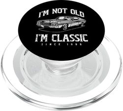 No soy viejo, soy un clásico y divertido, dueño de auto PopSockets PopGrip para MagSafe