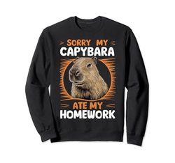 Sorry My Capybara Ate My Homework Felpa