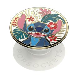 PopSockets PopGrip - Supporto e Impugnatura per Telefoni Cellulari e Tablet con Un Top Intercambiabile - Enamel Stitch