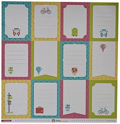 Anita and Su Mundo Adventure Collection Scrapbooking Papers, Paper, Cards, 12" x 12"