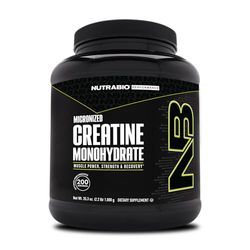 NutrBio Creatine Monohydrate - 1000 Grams 200 servings