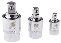 RS PRO Adaptateur carré 1/2", 1/4", 3/8" en acier CrMo