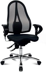 Topstar Bureaustoel Sitness 15 incl. in hoogte verstelbare armleuningen zwart