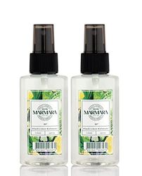 MARMARA Kolonya Spray Limon | Agua aromática turca | Afeitshave | Agua de afeitar | Colonia Agua de Limón | Agua de Limón Turca | Eau de Cologne Lemon | (2 x 110 ml)