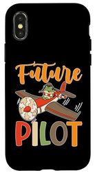 Aerei Per Bambini: Futuro Pilota Custodia per iPhone X/XS