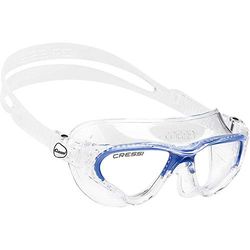 Cressi Cobra óculos de natação, unissexo, transparente/azul-lente clara, tamanho único