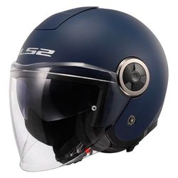 LS2, Casco Moto Jet CLASSY SOLID Navy Blue, L