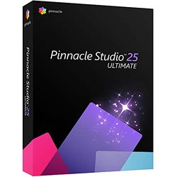 Pinnacle Studio 25 Ultimate | Video Editing Software | Advanced pro-level video editor | 1 Device | Perpetual | PC Box
