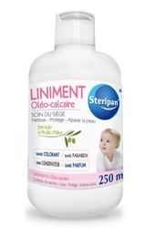 Steripan - Liniment Oléo -Calcaire - Formule à l'Huile d'Olive - Nettoie, Protège et Apaise - 250ml