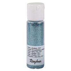 Rayher 39420390 fransar, ultrafin, PET, flaskor 20 ml, lagune