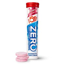 High5 High5 Zero Bebida Isotónica De Hidratación Electrolítica Con Vitamina C - Arándanos - 20 Tablet Tubes 320 g