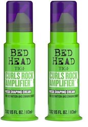 Bed Head by TIGI - Curls Rock Amplifier Crème coiffante professionnel cheveux bouclés parfaites ou ondulés - Produit coiffant pour anti-frisottis - 113ml (Lot de 2)
