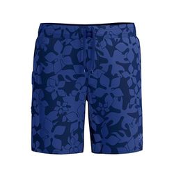 Speedo Print Boardshort 18" Short de Bain pour Homme, Peacoat, 30