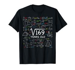 De Matematicas Humor 13 Años Cumpleaños Raíz Cuadrada 169 Camiseta