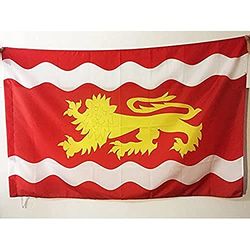 AZ FLAG Bandiera Lot E GARONNA 150x90cm - Bandiera Dipartimento del Lot-ET-GARONNE - Francia 90 x 150 cm Foro per Asta