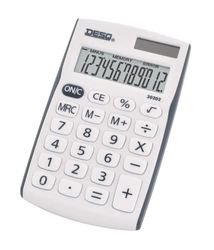 DESQ® Calculatrice Mobile | Écran à 12 Chiffres