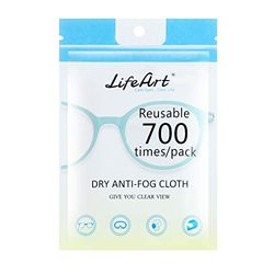 1 Pack Anti-Fog Wipe, Eyeglasses Cleaning Cloths, Cleaning Wipe for Eyeglasses, Tablets, Screens, Lens Wipe for Camera Lenses
