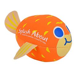 Splash About Juguete de Piscina con Bola de Agua de Neopreno en Forma de pez Globo - Naranja