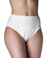 MEDISET made by modellia slipy dla kobiet w przypadku lekkich do średniego nietrzymania moczu do mocowania jednorazowych szablonów nietrzymania moczu