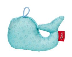 SIGIKID Red Stars 42894 - Juguete para bebé con sonajero (11 cm), color azul