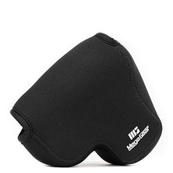 MegaGear MG846 - Capa de neoprene com mosquetão para câmara Nikon Coolpix B700, cor preta