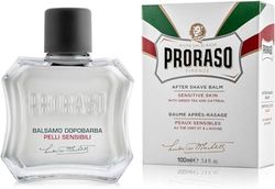 Proraso After Shave Bálsamo, 100 ml, bálsamo barba after shave refrescante con avena y té verde, tónico facial sin alcohol para pieles sensibles