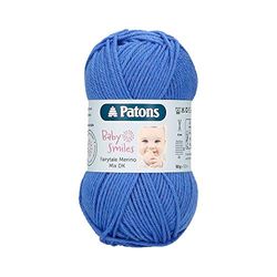 Patons breien garen, Virgin wol en 50% polyamide, wit,