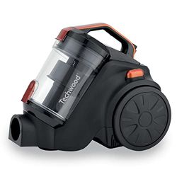 Techwood TAS-8009, Aspirateur sans Sac, Noire, 800 W, 1.2 liters, 6 décibeles