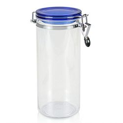 Metaltex Caneca de cozinha, tampa acrílica, 1,40 litros, 1,4 litros