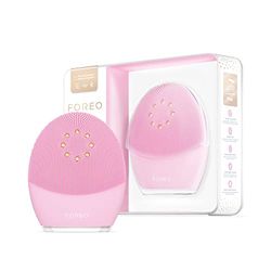 FOREO LUNA 3 plus piel normal - Cepillo limpiador facial y lifting de microcorrientes - Cuidado facial ultrahigiénico - Define el contorno facial - Masajeador facial T-Sonic - Conexión por app