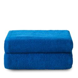 Top Towel - Plus - Lot de 2 Grandes Serviettes de Bain - Grandes Serviettes de Douche - Serviette de Bain de 100 x 150 cm - Azuline