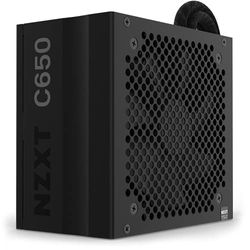 NZXT C650 Bronze - PA -6B1BB -EU - 650 Watt nätaggregat - 80 Plus Bronze Certified - DC -DC -teknik - Halvmodulär design - Sleeved Cables - ATX Gaming Power Supply