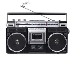 Silva Schneider PCR 1980 BT bärbar retro kassettinspelare med Bluetooth och inspelningsfunktion