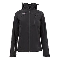 IZAS Bislama Veste Softshell Femme Noir FR: S (Taille Fabricant: S)