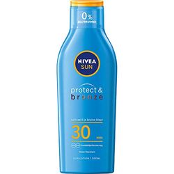 Nivea Protect and Bronze Sunscreen Milk SPF30, 200 g