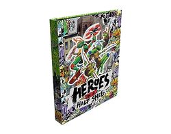 CYPBRANDS Unisex Kid's Ninja Turtles Folder 4 Rings, Multicoloured, One Size