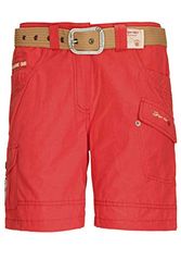 Killtec Hira, Pantaloncini Casual con Cintura Donna, Rosso Moderno, 44