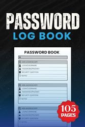 Password Log Book : Internet Password Keeper and Organizer , Alphabetical Order A-Z Tabs