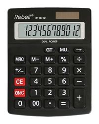 REBELL 8118-12 BX, Desktop Calculator