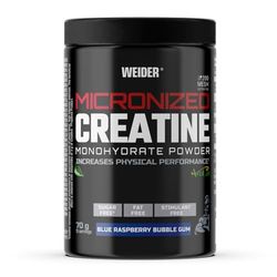 Weider Micronized Creatine Monohydrate Powder (70 g) Gusto Gomma da masticare al Lampone. Creatina Monoidrato Micronizzata 200 Mesh Ultrafine con AstraGin, Vegana, Aumento delle prestazioni fisiche
