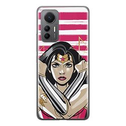 ERT GROUP mobiltelefonfodral för Xiaomi 12 LITE originalt och officiellt licensierat DC mönster Wonder Woman 003 optimalt anpassad till formen på mobiltelefonen, fodral tillverkad av TPU-plast