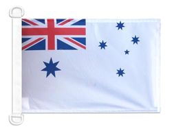 AZ FLAG Flaga żeglarska Australia Royal Australian Navy 45x30cm - Flaga łodzi australijskiej flagi królewskiej 30 x 45 cm