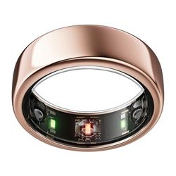 Oura Ring Gen3 Horizon - Talla 6, Rose Gold | Anillo Que monitoriza el sueño, la FC y el estrés - hasta 7 días de autonomía - Compatible con iOS y Android - Averigua tu Talla con el Kit de Tallaje