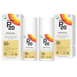RIEMANN Double P20 Original SPF50 +Plus Spray 200ml + RIEMANN P20 Original SPF30 Spray, 200ml, Advanced Sunscreen Protection