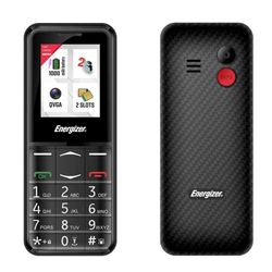 Energizer Telefono movil e4-2g - 1.77pulgadas - Boton sos - DS Black - Negro