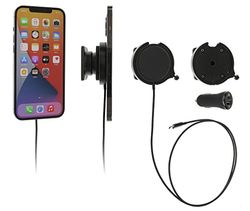 Brodit Produkthållare 216325 | Tillverkad i Sverige | för smartphones – Apple iPhone 12, iPhone 12 Mini, iPhone 12 Pro, iPhone 13, iPhone 13 Mini och andra